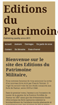 Mobile Screenshot of editionsdupatrimoine.be